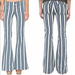 FREE PEOPLE Jolene super flare jeans size 27